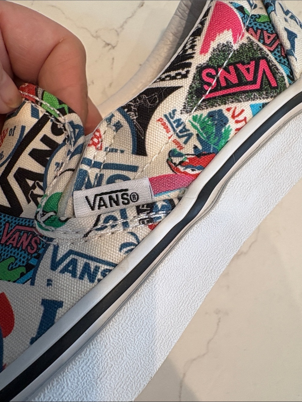 Vans Classic Slip-On 'Sticker Mash Up' Unisex - Picture 3 of 7